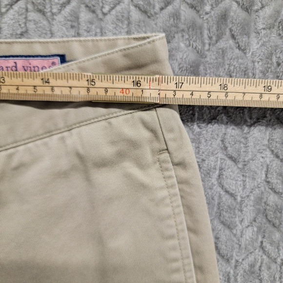 Vineyard Vines Khaki Club Pants Chino Beige Flat Front Men's Size 34x32‎ - Picture 4 of 9
